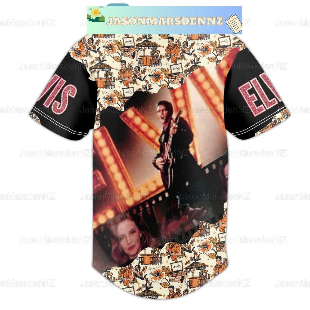 Christmas Evis Presley Baseball Jersey Shirt, Elvis Presley Jersey Shirt - lylyprint.com