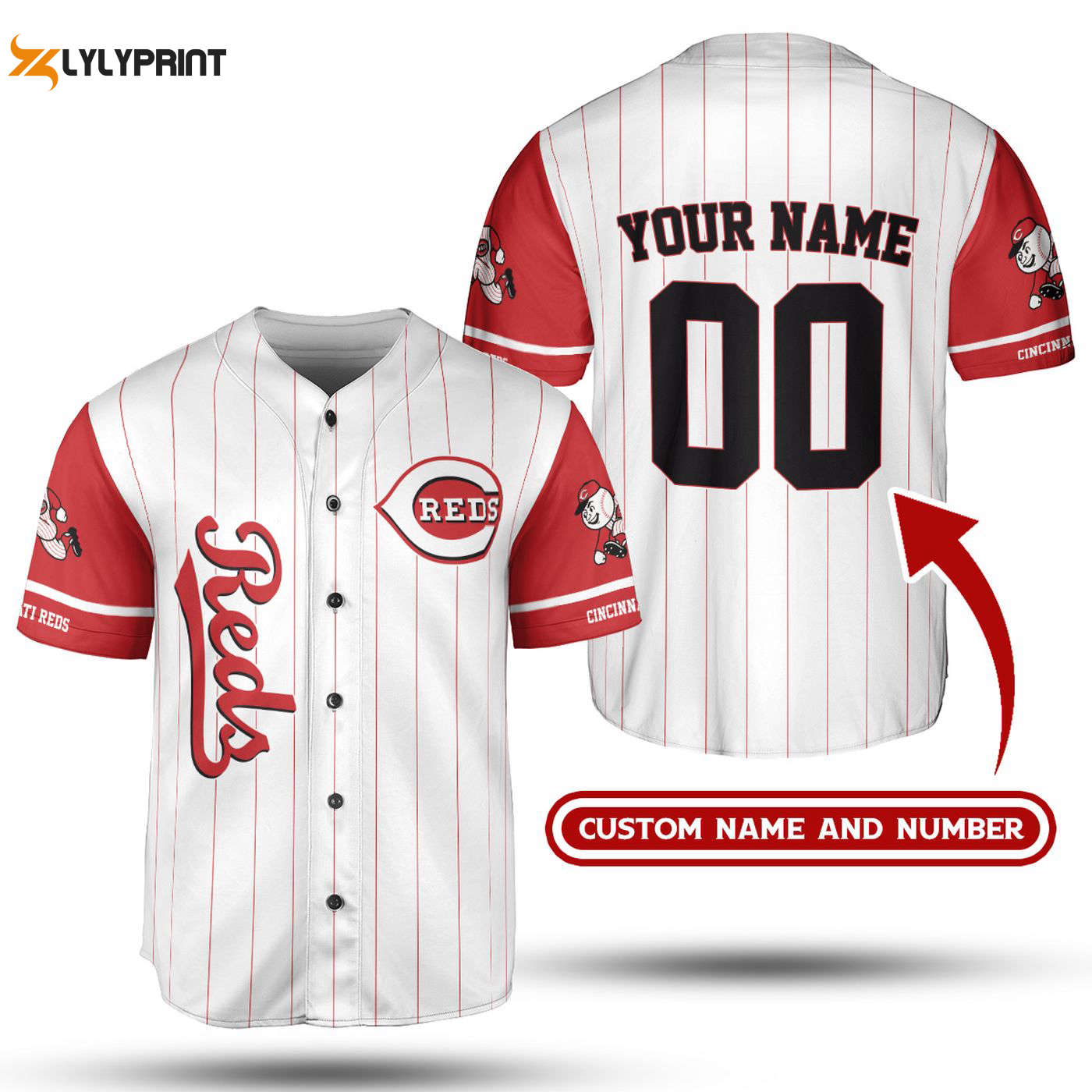 Cincinnati Reds MLB Jersey Shirt: Custom Collection for Fans - Baseball Fanatics Unite! - lylyprint.com