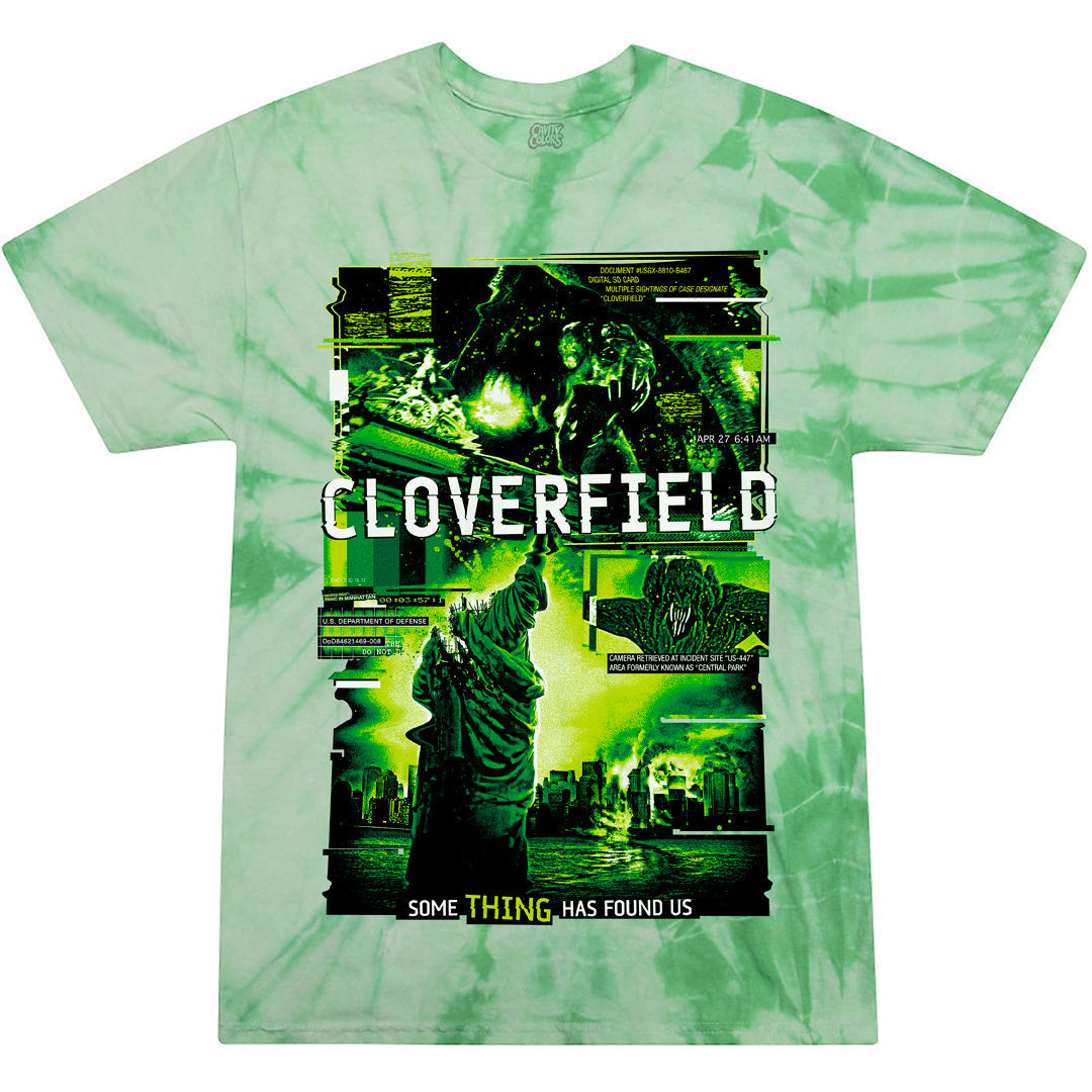 SOME THING HAS FOUND US - TIE-DYE T-SHIRT (CLOVER VARIANT)
