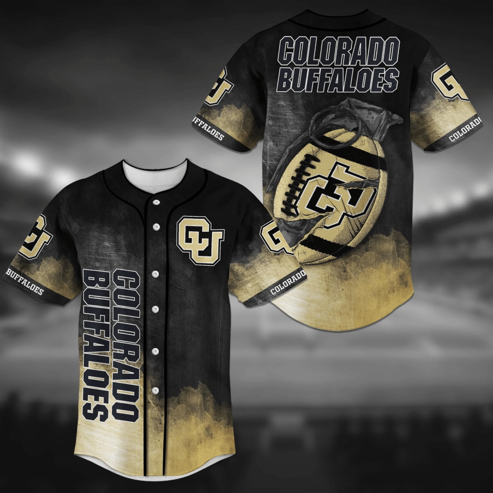 Colorado Buffaloes NCAA Baseball Jersey Shirt Grenade FVJ - Aopprinter