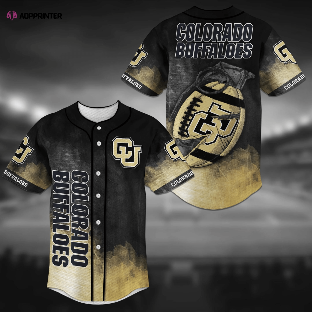 Colorado Buffaloes NCAA Baseball Jersey Shirt Grenade FVJ - Aopprinter