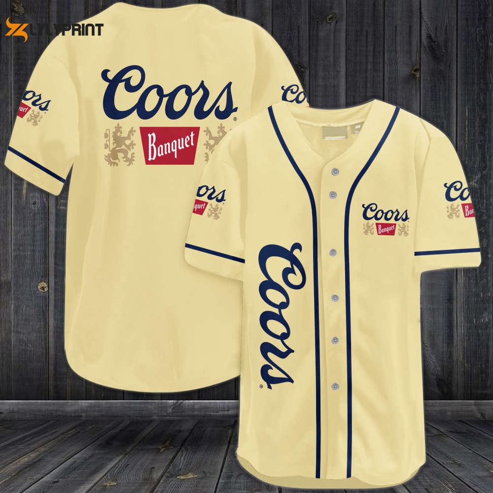 Coors Banquet Baseball Jersey - lylyprint.com
