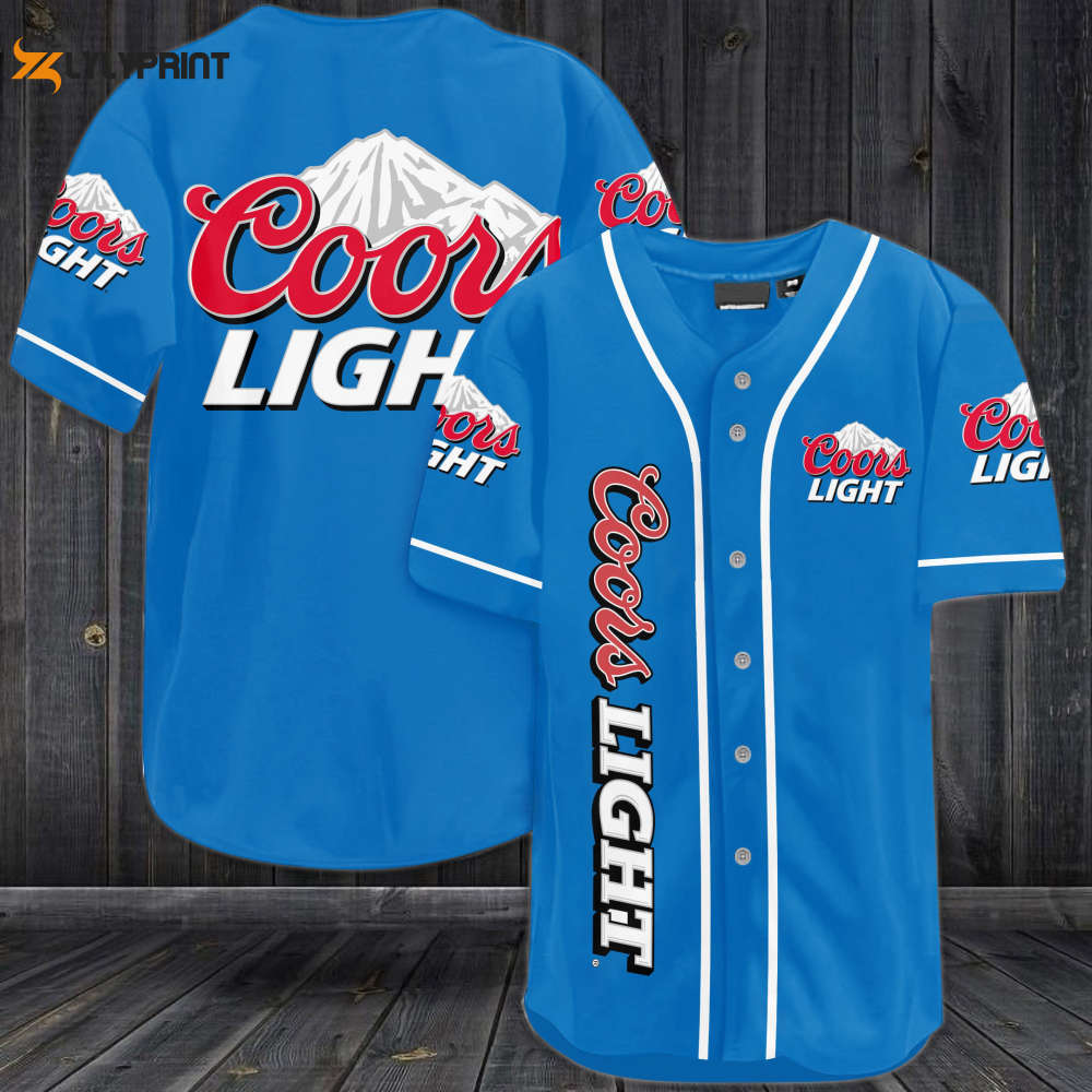 Coors Light Baseball Jersey - lylyprint.com