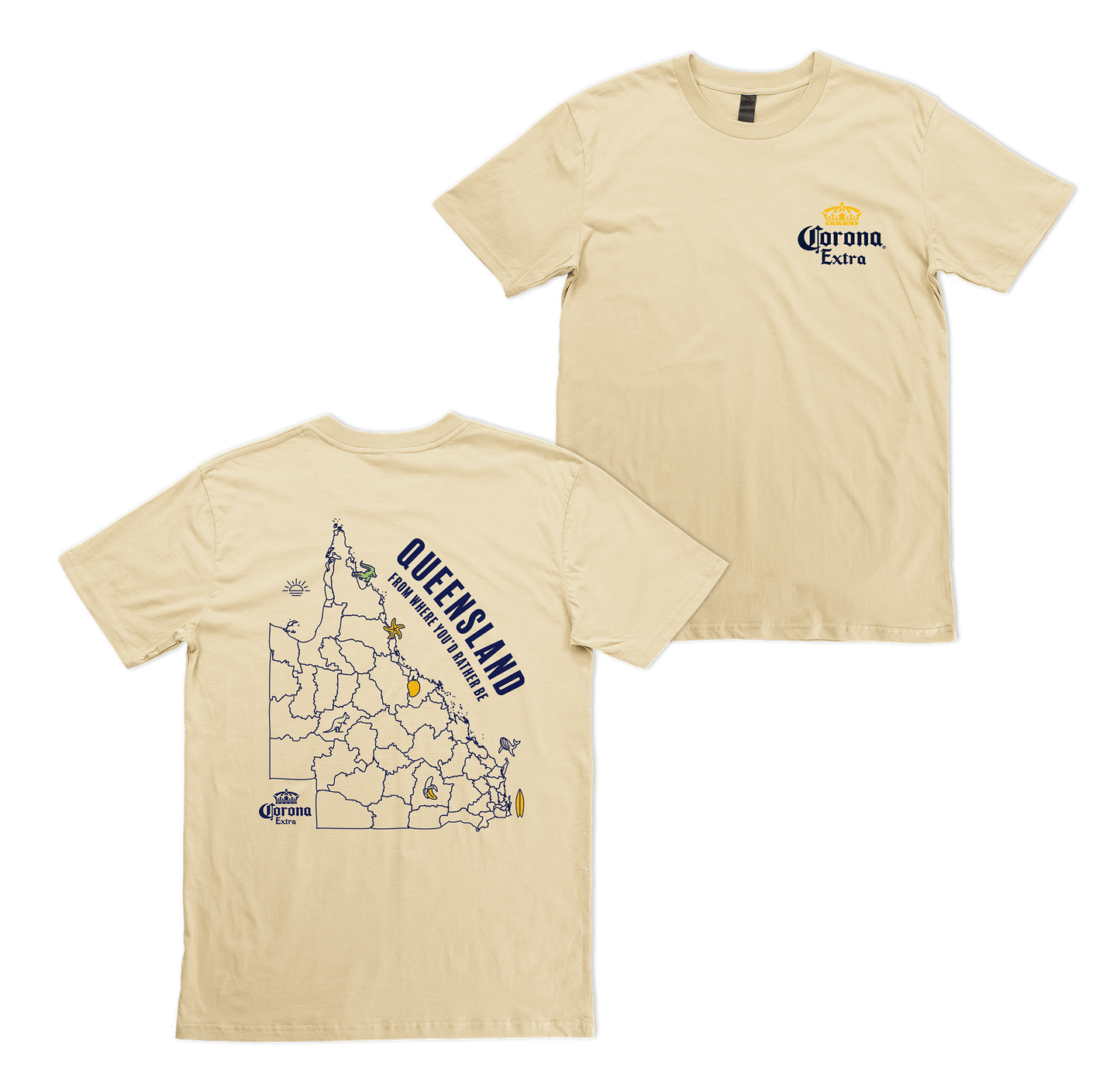 Corona Queensland Tee