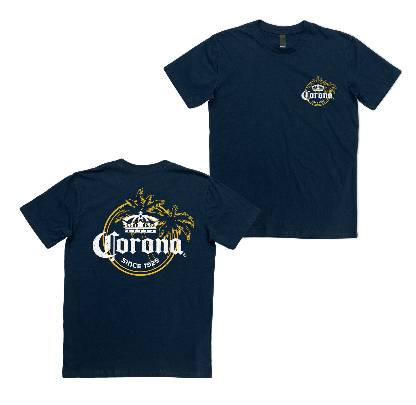 Corona Retro Tee Navy