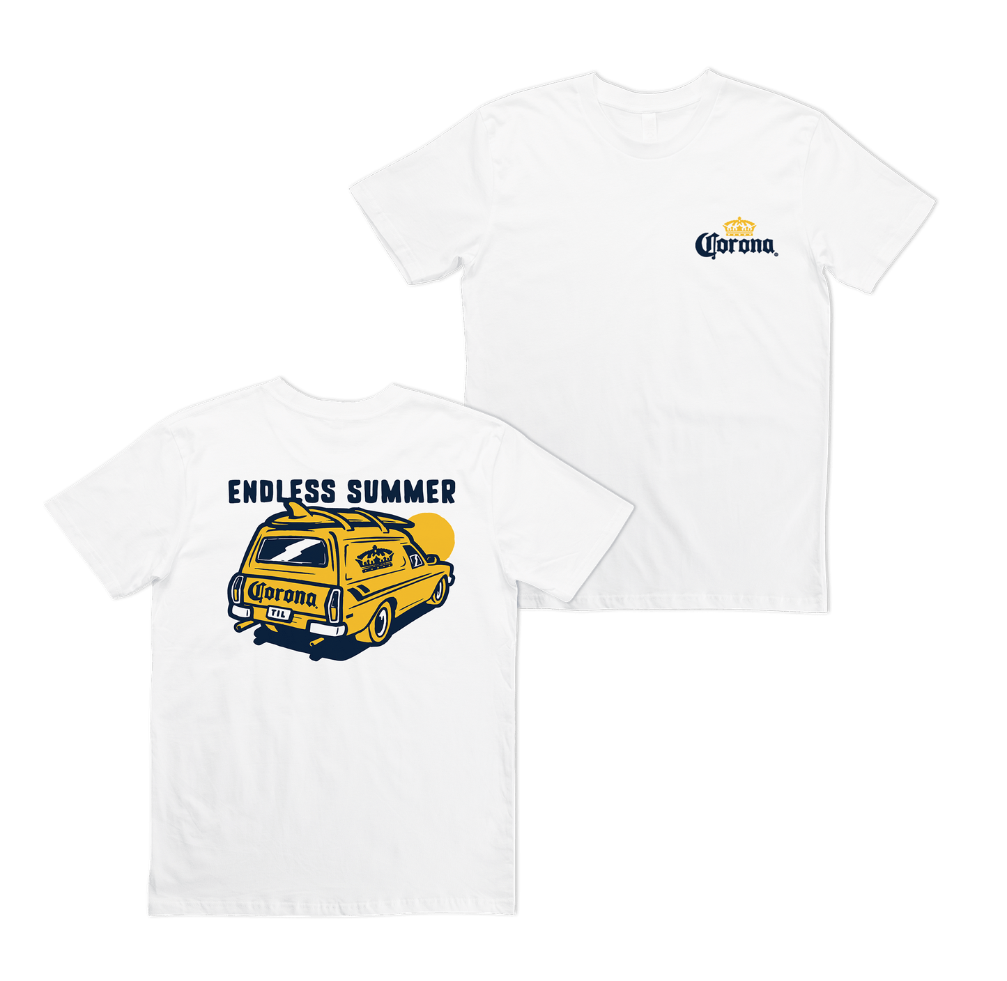 Endless Summer Tee White