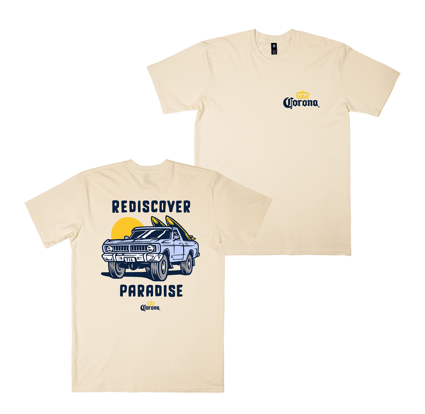 Rediscover Paradise Tee Ecru