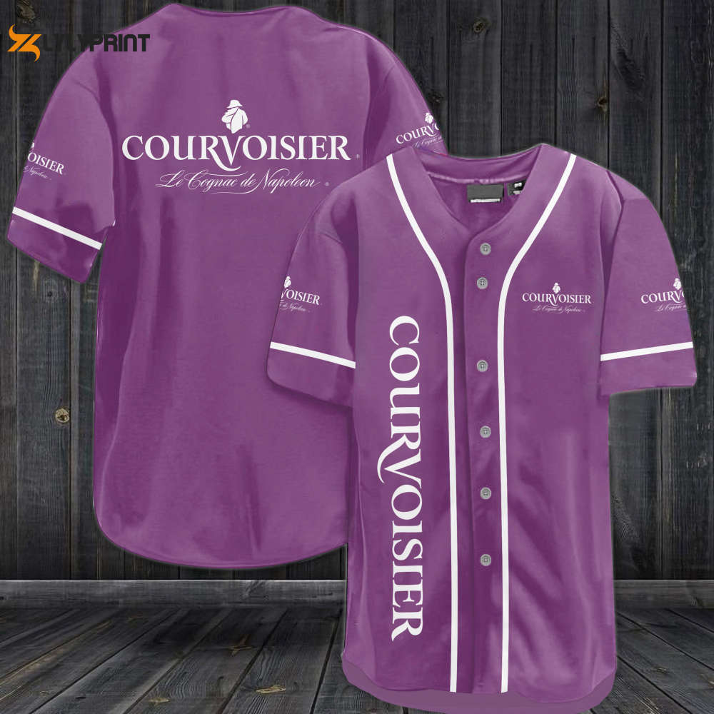 Courvoisier Cognac All Over Print Unisex Baseball Jersey - lylyprint.com