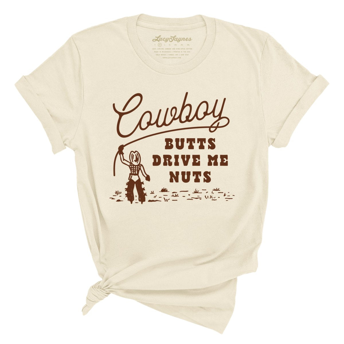 Cowboy Butts Drive Me Nuts Tee