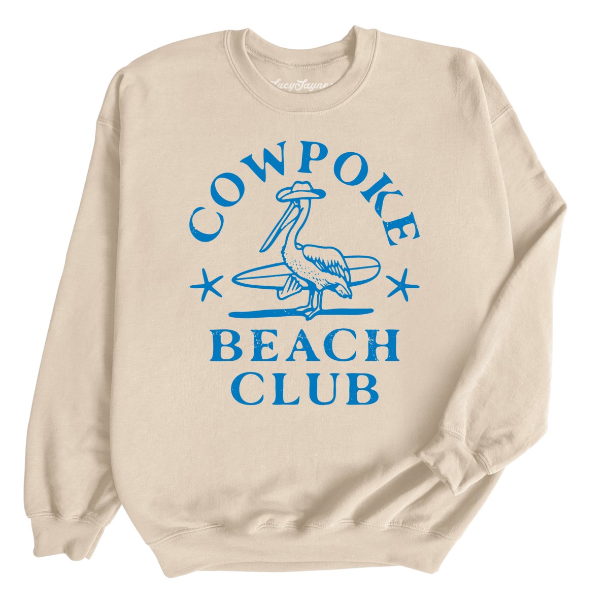 Cowpoke Beach Club Sweatshirt