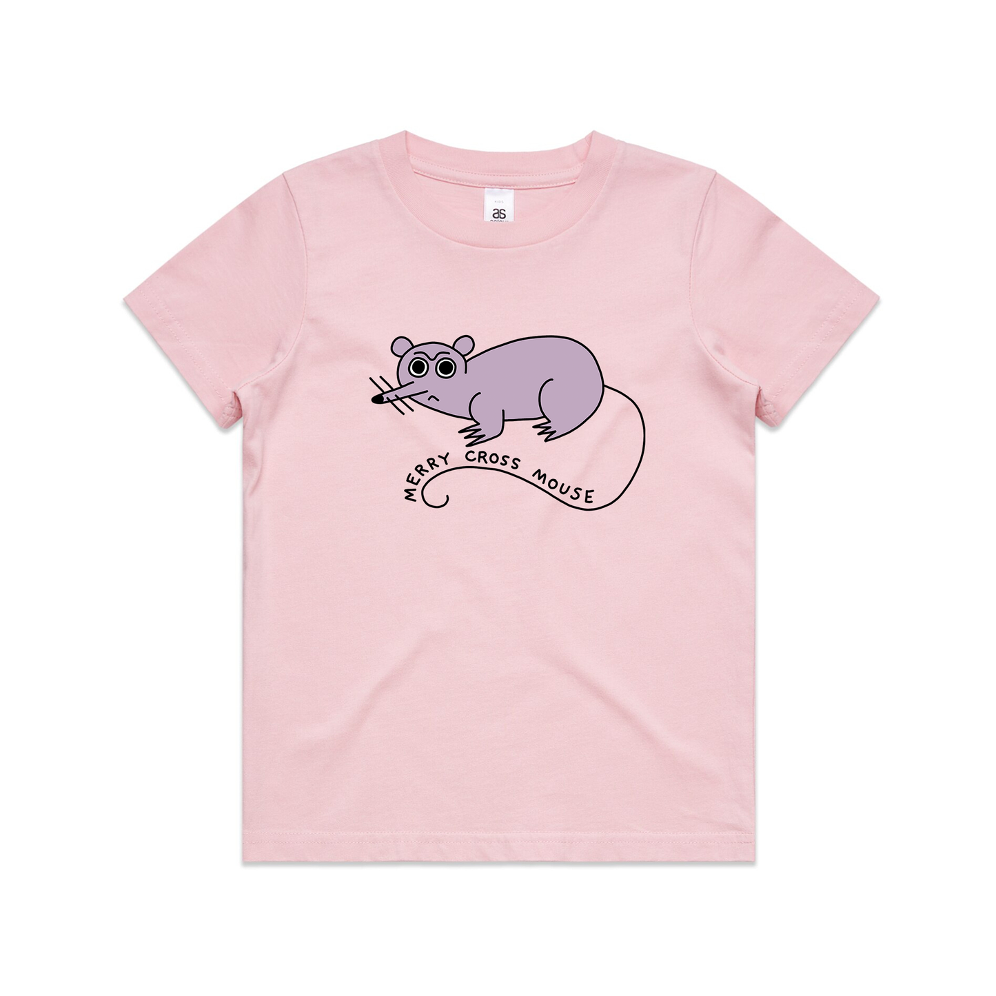 Cross Mouse Kids Tee