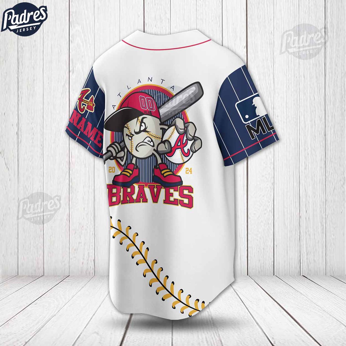 Get Your Custom Atlanta Braves MLB Baseball Jersey - Show Your Team Spirit! - Gift for Men Women - lylyprint.com