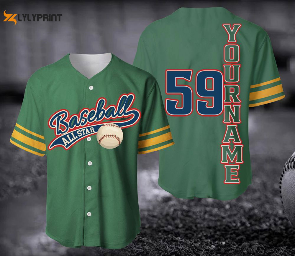 Custom Baseball Jersey,Personalized Jersey - lylyprint.com