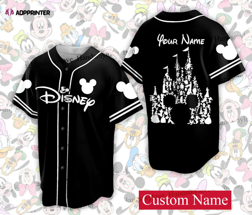 Custom Ddisneyland Baseball Jersey Ddisney Vacation Matching Shirt Personalized Ddisney Baseball Game Day Outfit For Baseball Fan Player - Aopprinter