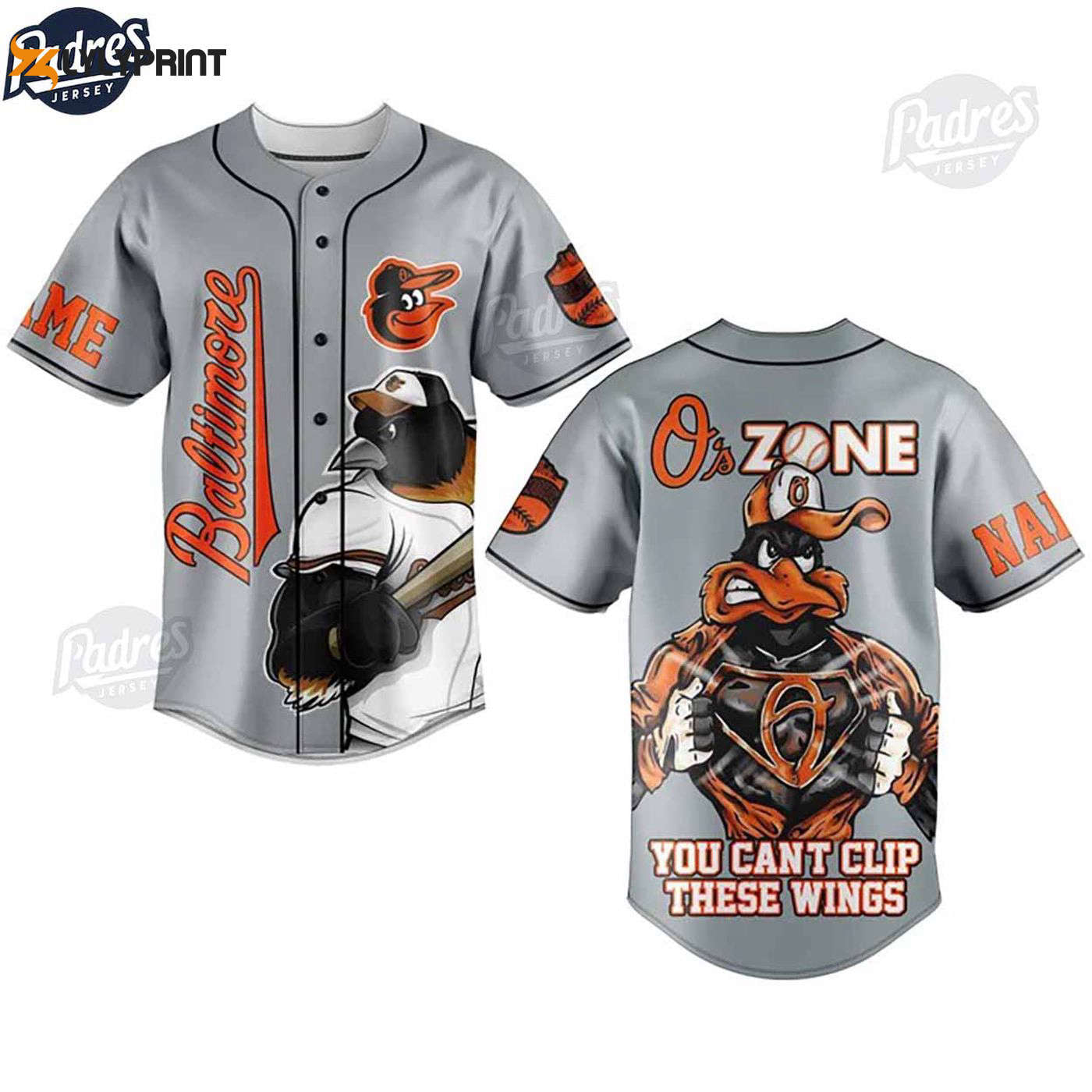 Score Big with Custom MLB Baltimore Orioles Baseball Jersey: Perfect Gifts! - lylyprint.com