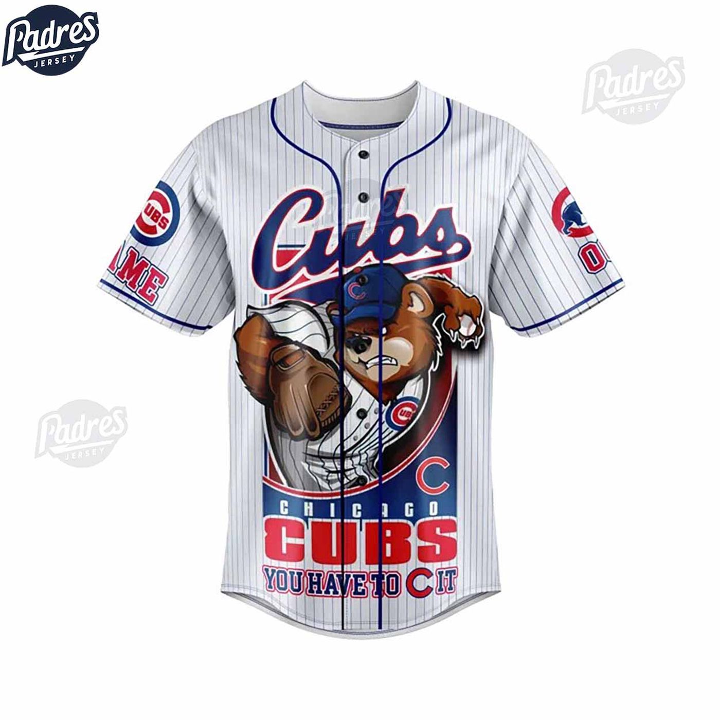 Score Big with Custom MLB Chicago Cubs Baseball Jerseys - Personalized Style for Die-Hard Fans! - lylyprint.com