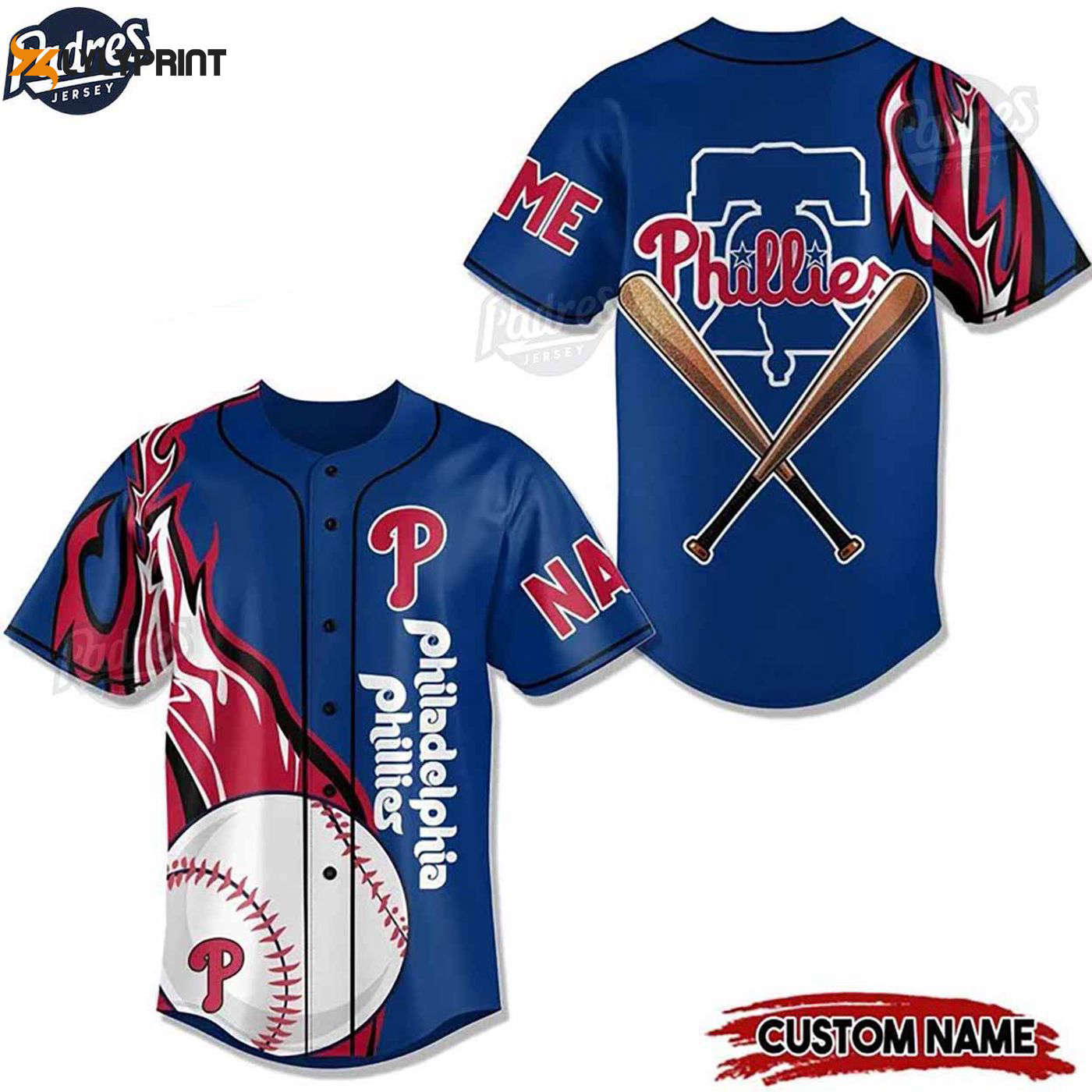Get Ready for 2024 with Custom Philadelphia Phillies Baseball Jersey – MLB Edition - Gift for Men Women - lylyprint.com
