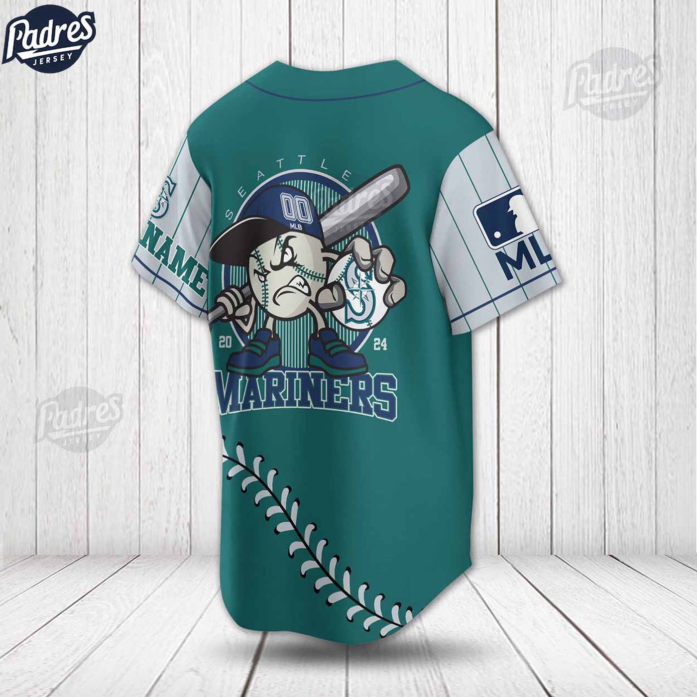 Get Your Custom MLB Seattle Mariners Baseball Jersey - Show Your Team Spirit! - Gift for Men Women - lylyprint.com