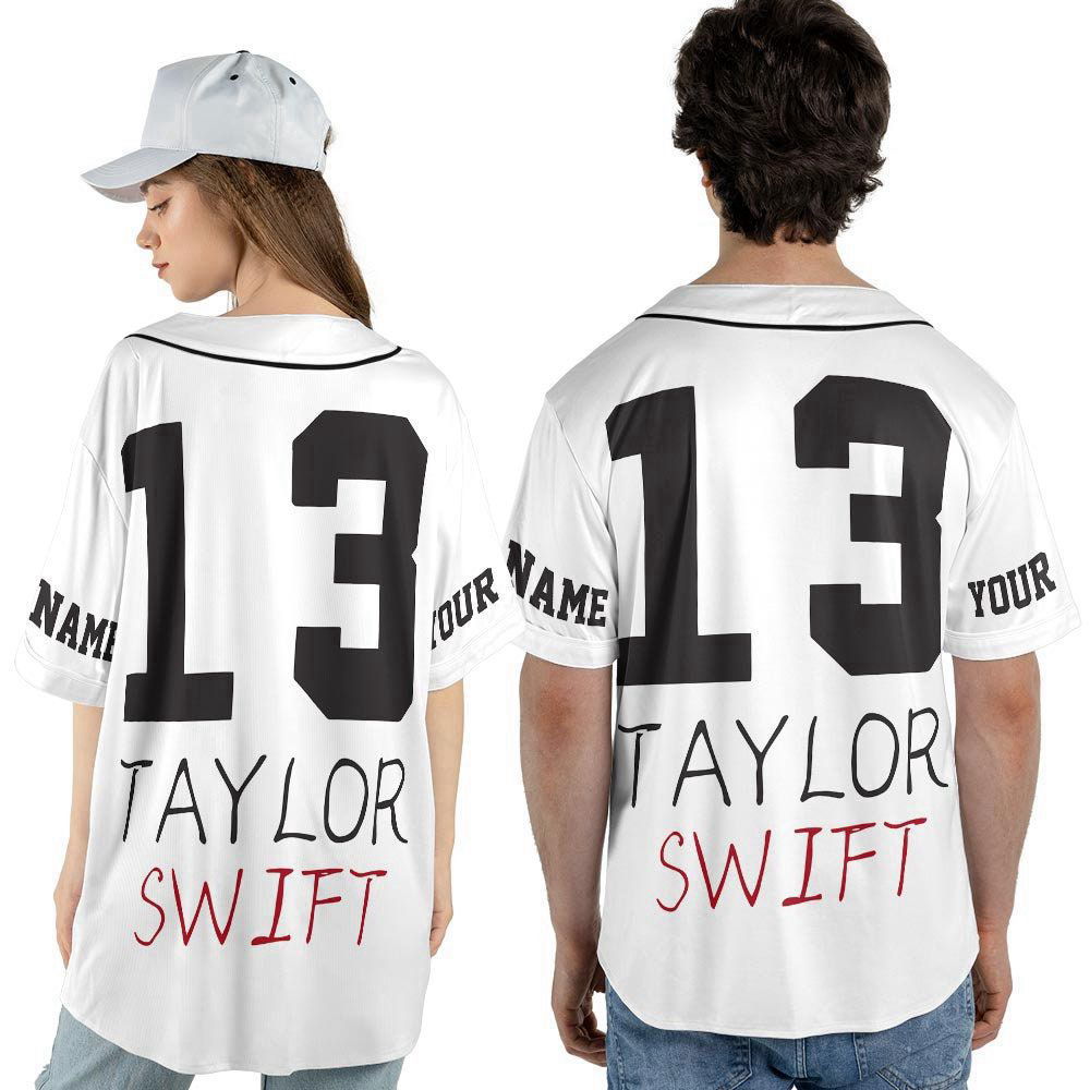 Custom Name And Number Junior Jewels Music Baseball Jersey, You Belong With Me Outfit - lylyprint.com