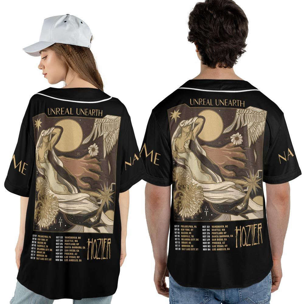 Custom Name Hozier Unreal Unearth Baseball Jersey - lylyprint.com