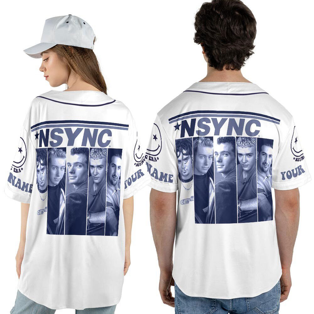 Custom Name In my Nsync Reunion Era Music Baseball Jersey - lylyprint.com