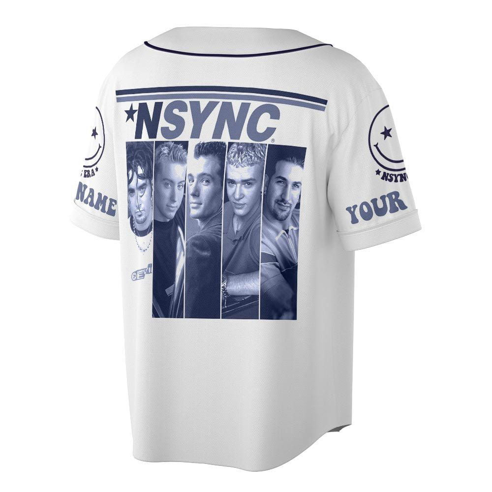 Custom Name In my Nsync Reunion Era Music Baseball Jersey, Nsync Boy Band 90s 2023 - lylyprint.com