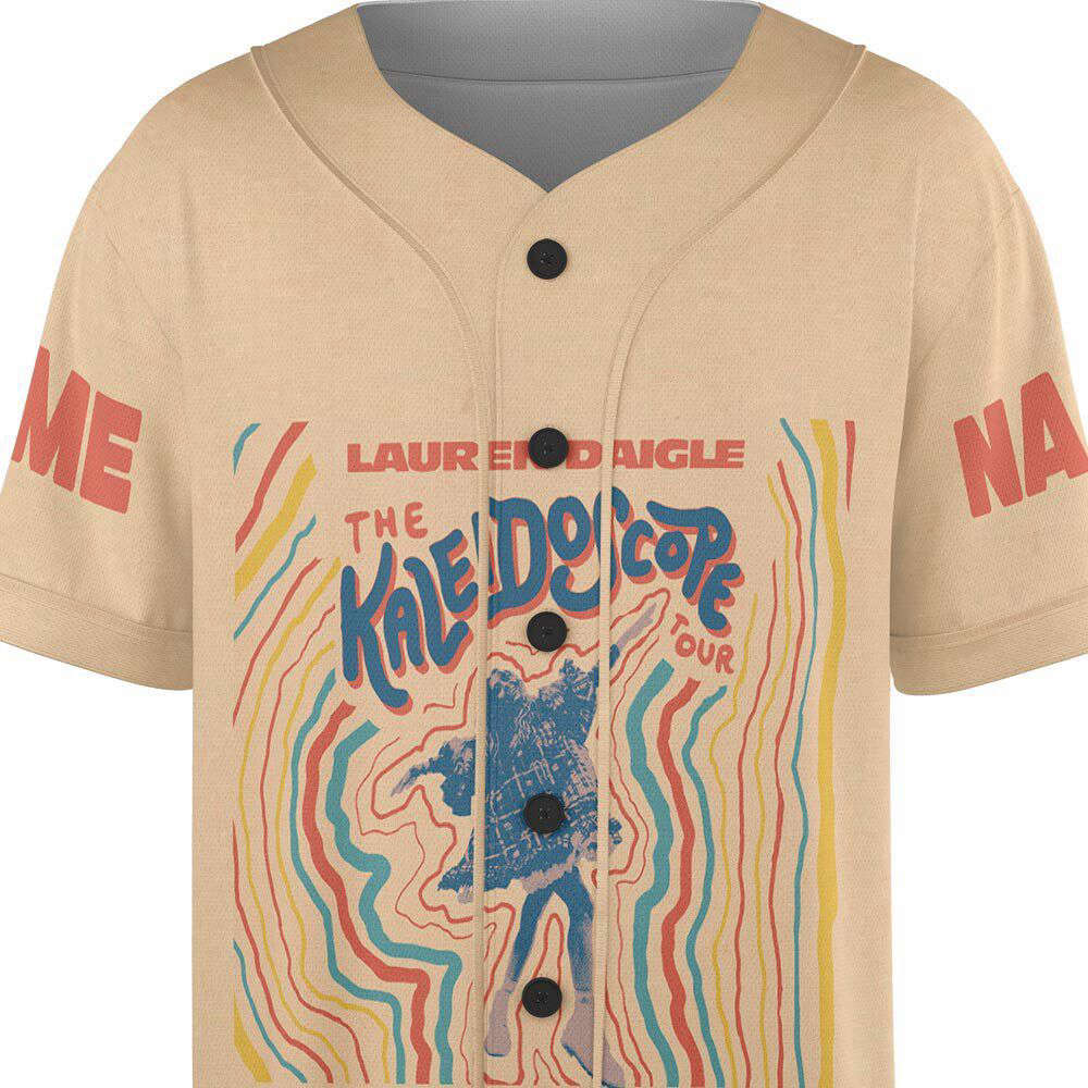 Custom Name Lauren Daigle Music Baseball Jersey - lylyprint.com