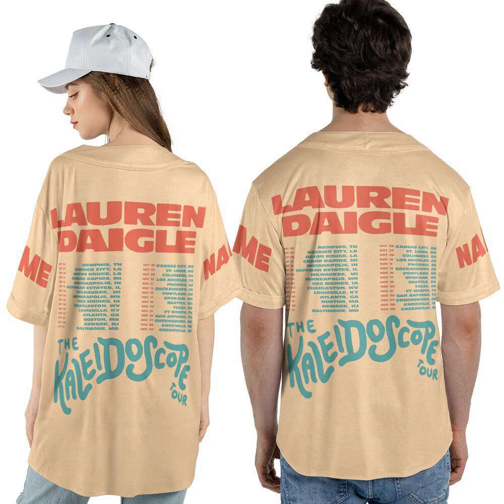Custom Name Lauren Daigle Music Baseball Jersey - lylyprint.com