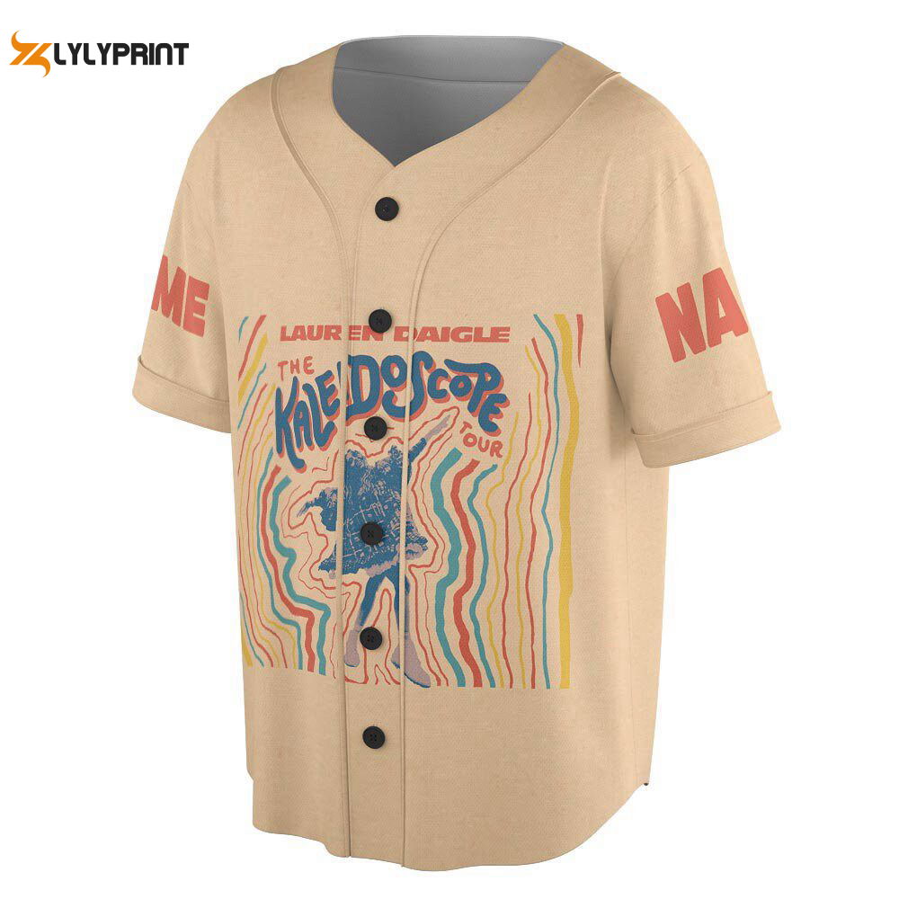 Custom Name Lauren Daigle Music Baseball Jersey - lylyprint.com