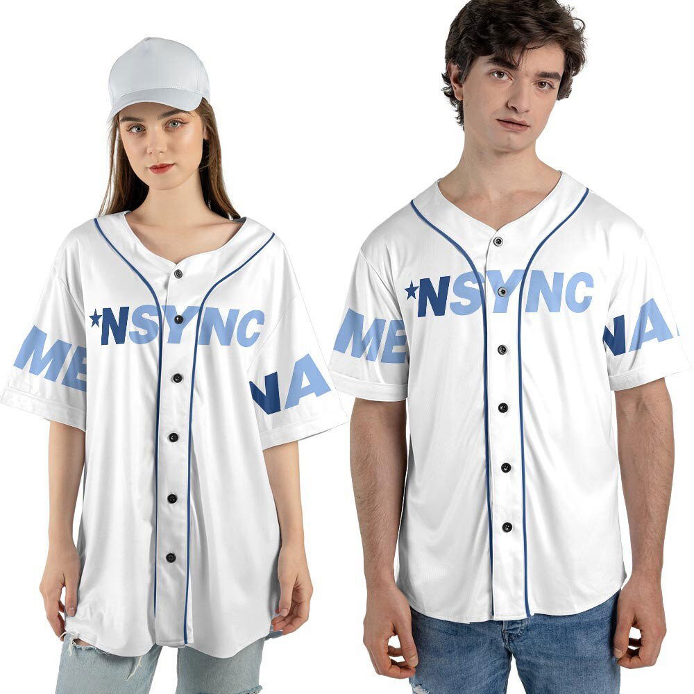 Custom Name NSYNC 2023 Baseball Jersey, NSYNC Boy Band Forever Christmas - lylyprint.com