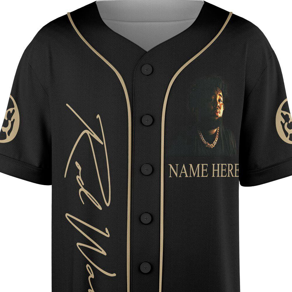 Custom Name Rod Wave Rap Baseball Jersey, Rod Wave Nostalgia Tour Shirt - lylyprint.com