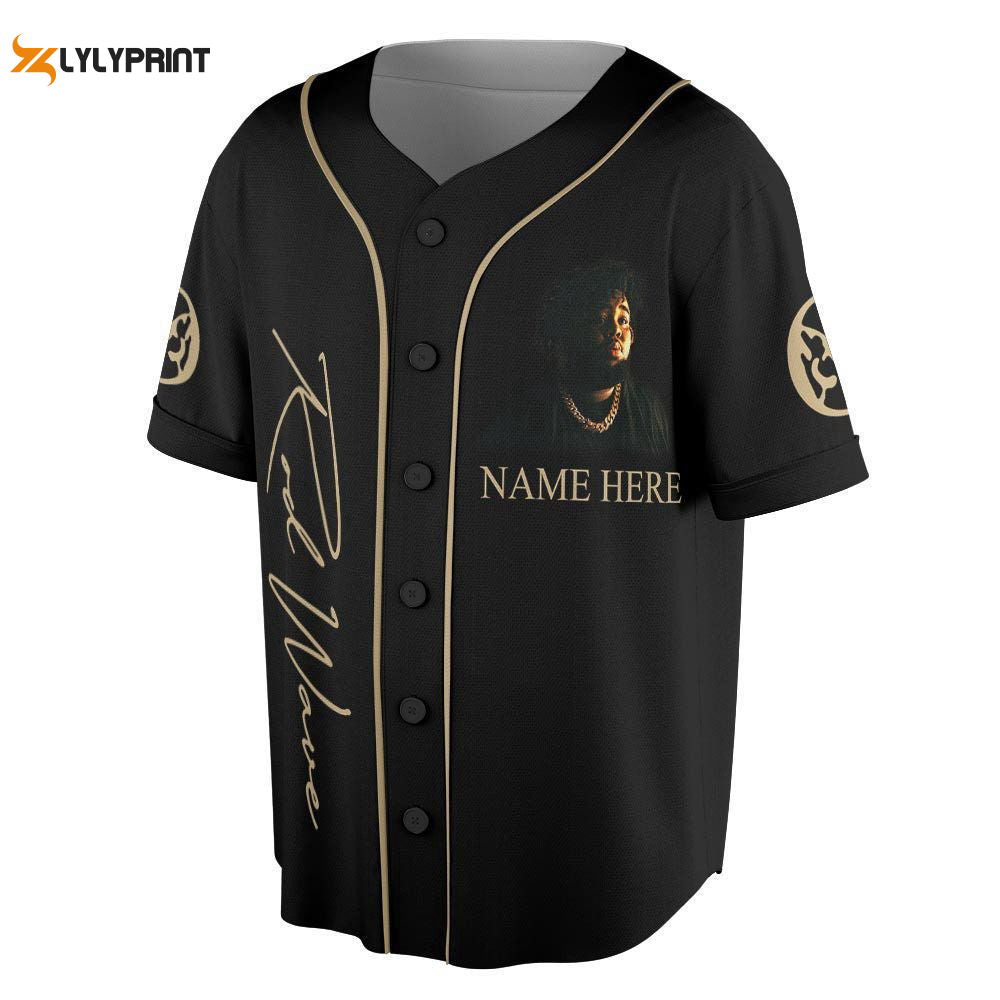 Custom Name Rod Wave Rap Baseball Jersey, Rod Wave Nostalgia Tour - lylyprint.com
