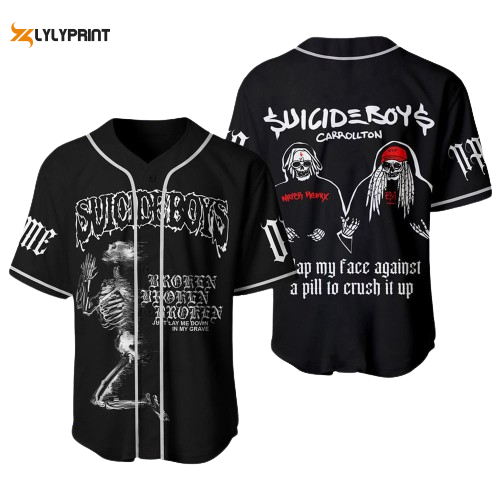 Custom Name Suicideboys Baseball Jersey For Men Women - lylyprint.com