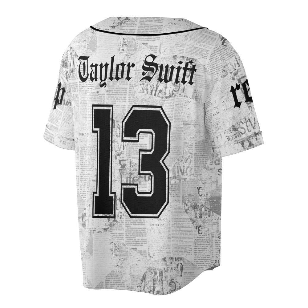Custom Name Taylor Music Baseball Jersey , Reputation Snake Baseball Jersey For Men Women - lylyprint.com