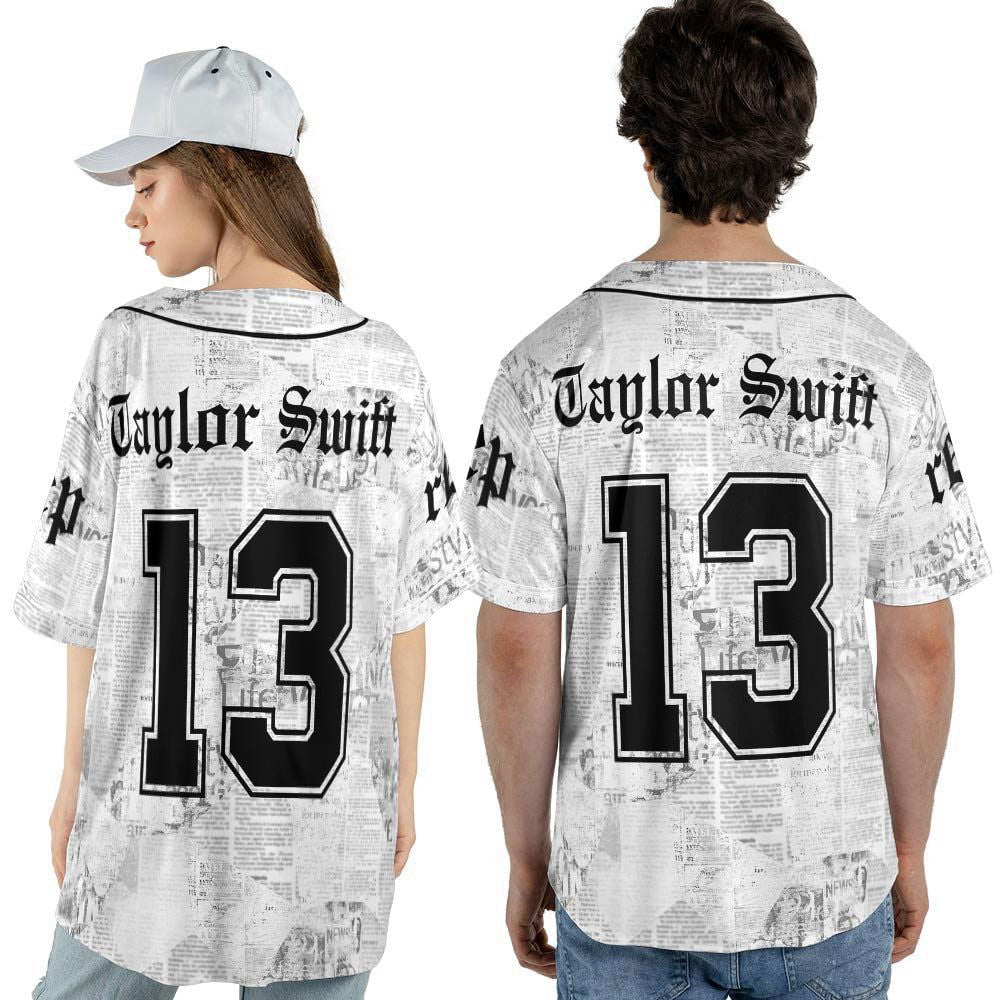 Custom Name Taylor Music Baseball Jersey , Reputation Snake Baseball Jersey For Men Women - lylyprint.com