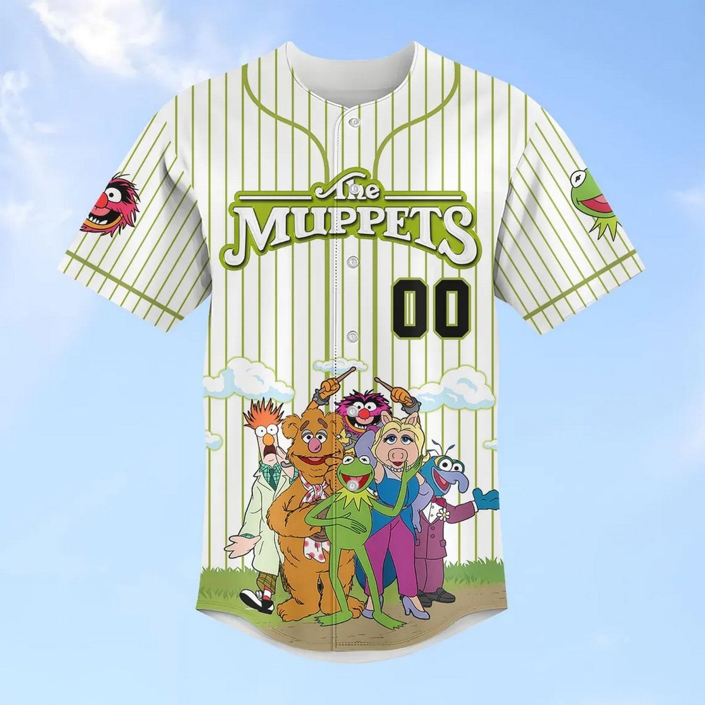 Custom Name The Muppets Baseball Jersey3