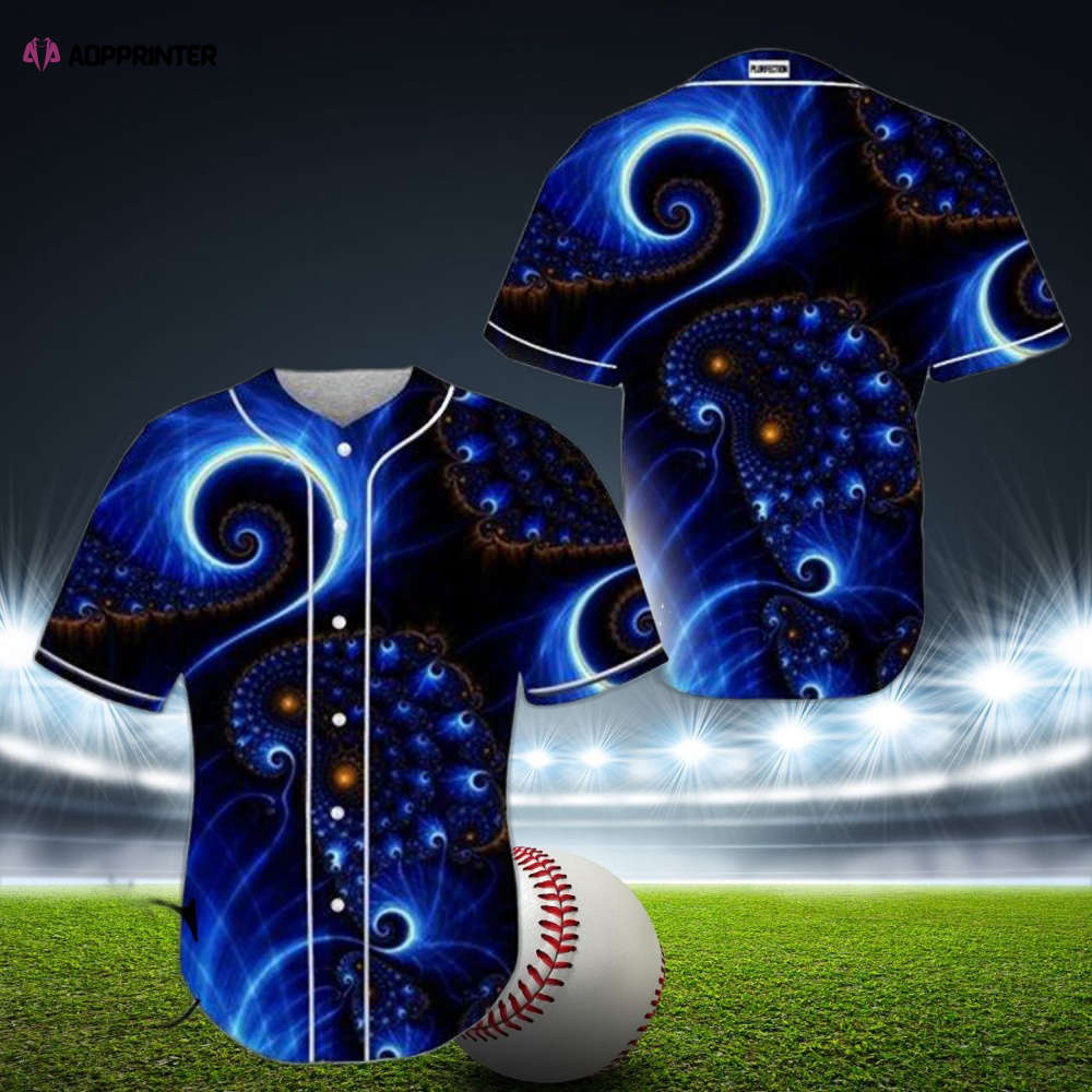 Custom Psychedelic Trip Rave EDM Baseball Jersey: Express Your Unique Style - Aopprinter