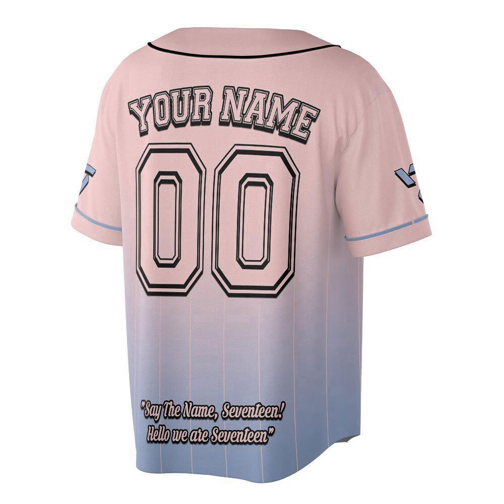 Custom Seventeen Kpop Baseball Jersey For Men Women - lylyprint.com