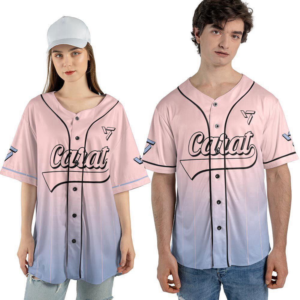 Custom Seventeen Kpop Baseball Jersey For Men Women - lylyprint.com
