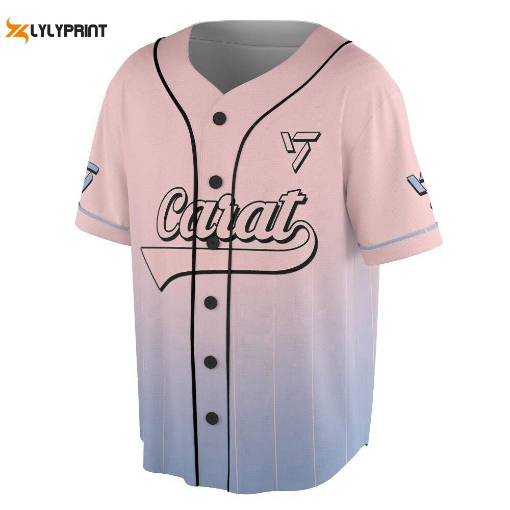 Custom Seventeen Kpop Baseball Jersey For Men Women - lylyprint.com