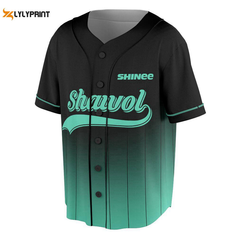 Custom Shinee Kpop Baseball Jersey For Men Women - lylyprint.com