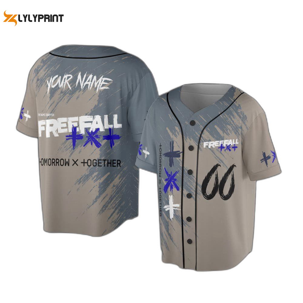 Custom TXT Kpop Baseball Jersey For Men Women - lylyprint.com