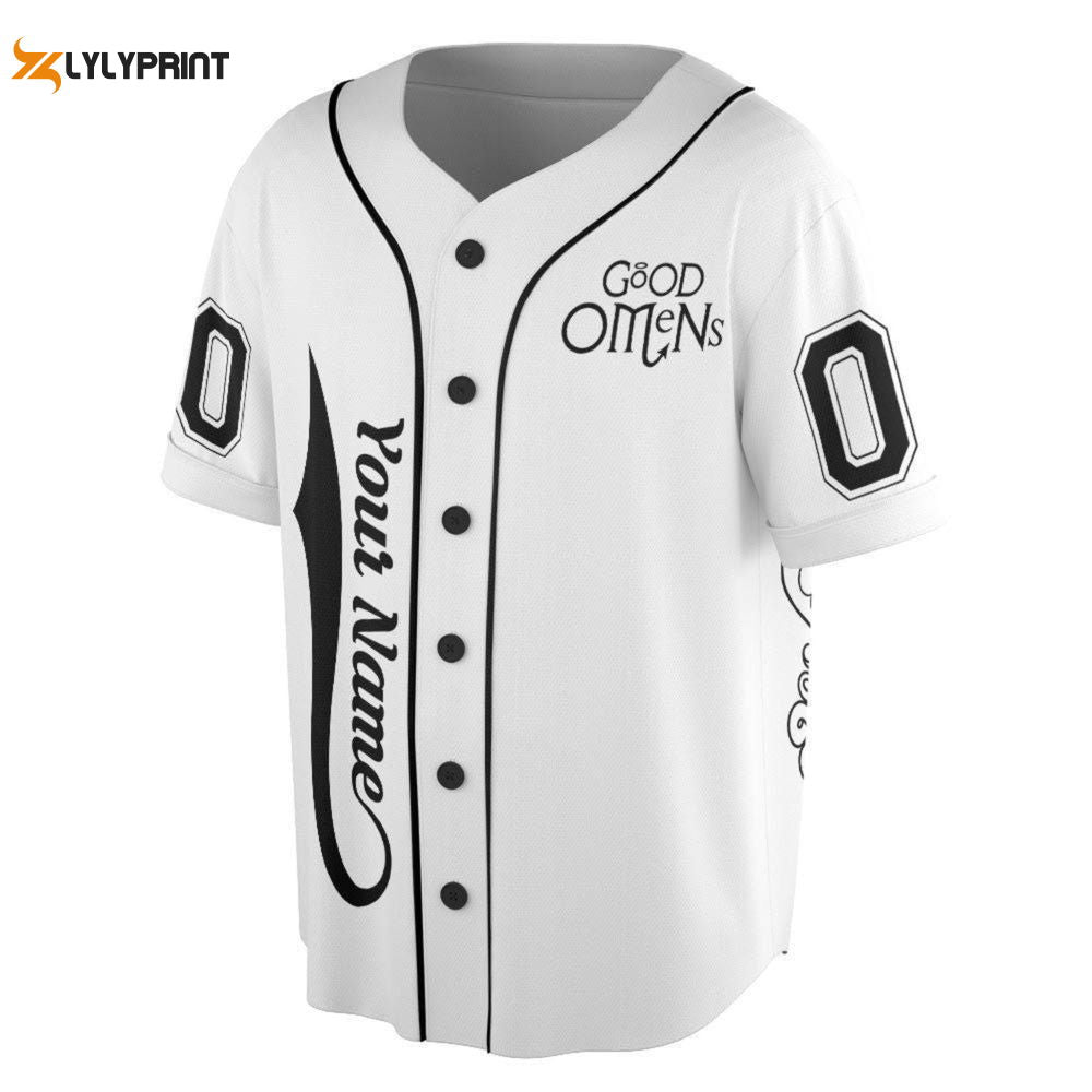 Customized Bad Omens Baseball Jersey For Men Women, Bad Omens Album Lyrics Art Tattoo Jersey - lylyprint.com