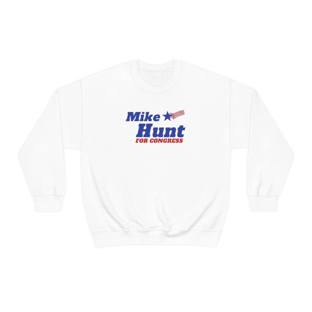 Mike Hunt - Unisex Heavy BlendÃ¢â€žÂ¢ Crewneck Sweatshirt