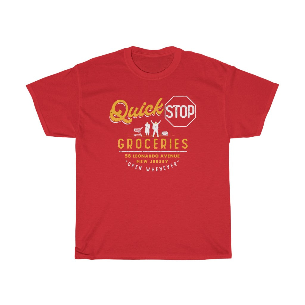 Quick Stop Groceries Men's Relaxed Fit Short Sleeve Tee