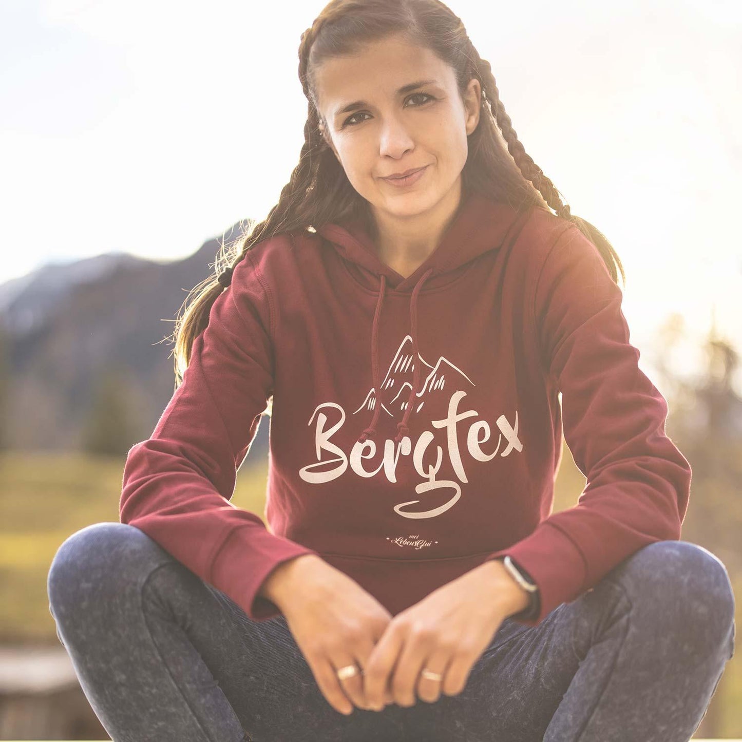 Damen Hoodie "Bergfex"
