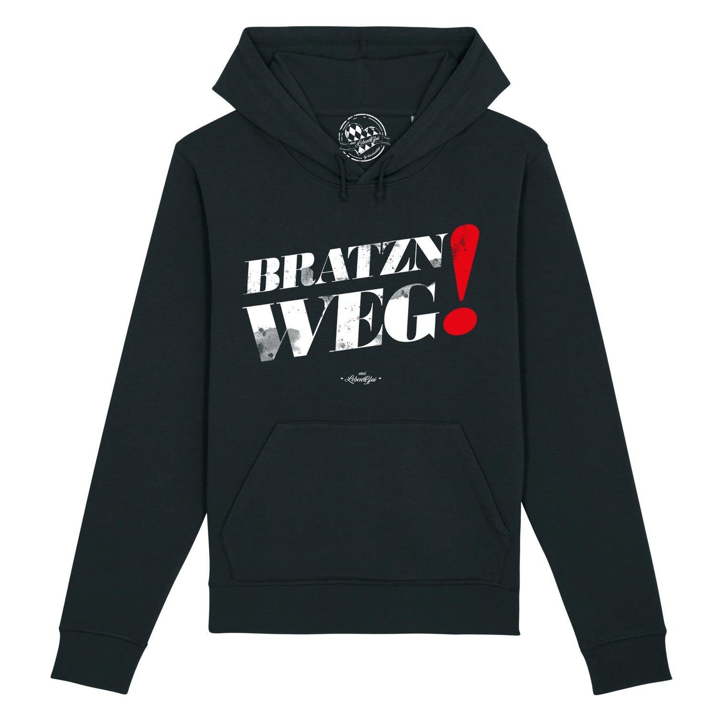 Damen Hoodie "Bratzn weg"