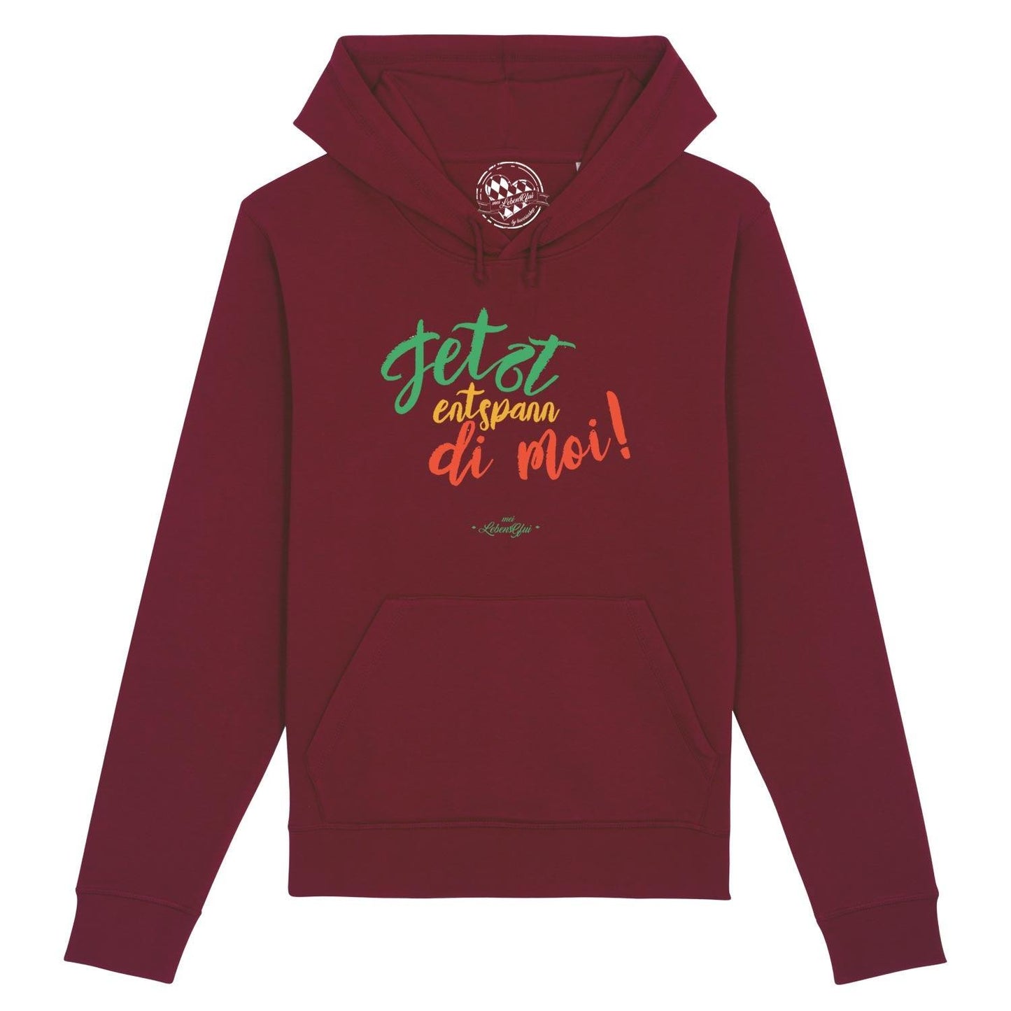 Damen Hoodie "Entspann di moi..."