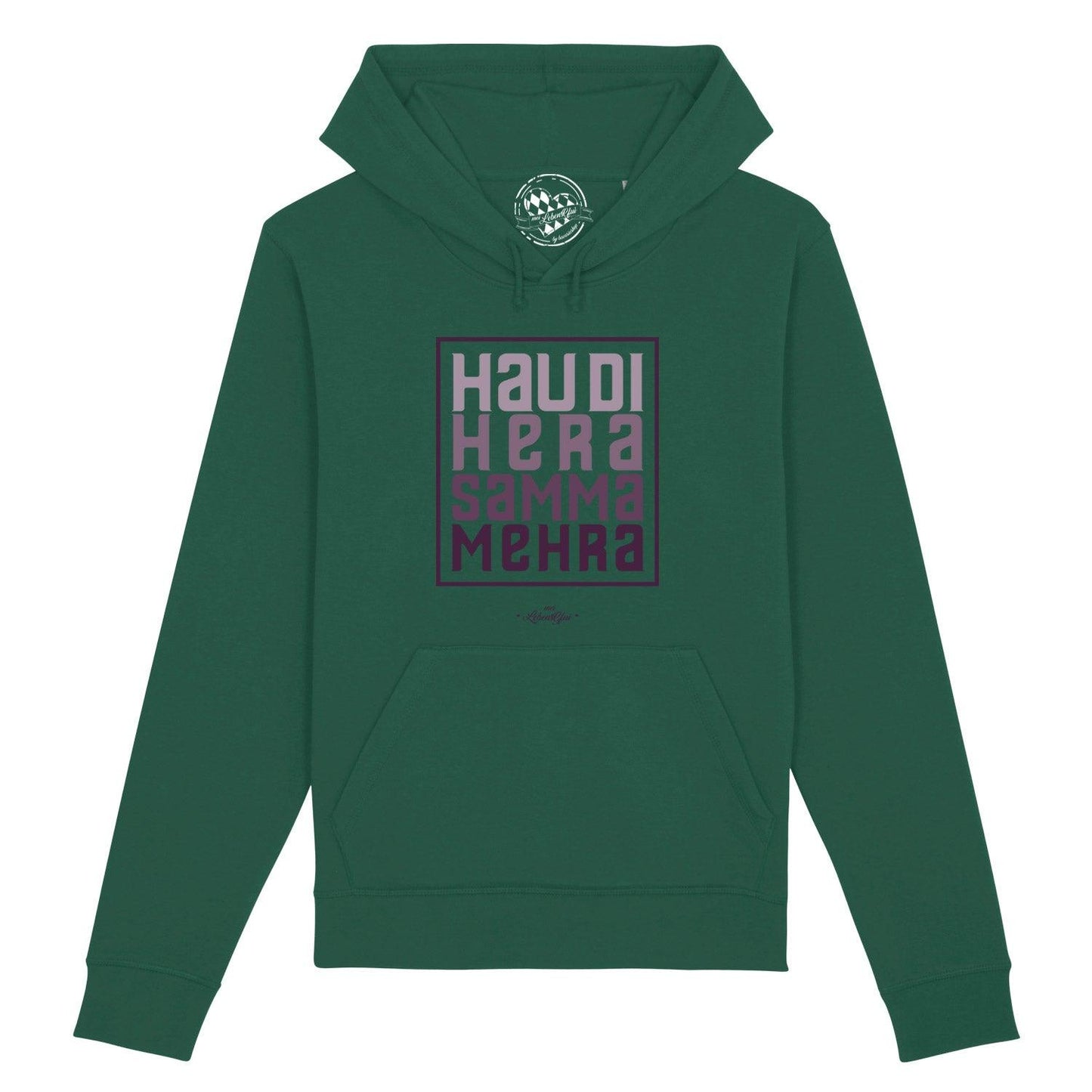 Damen Hoodie "Hau di hera"