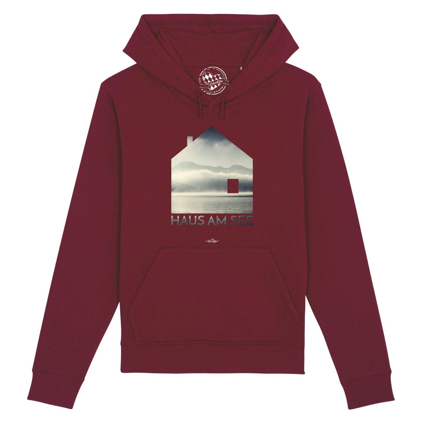 Damen Hoodie "Haus am See"
